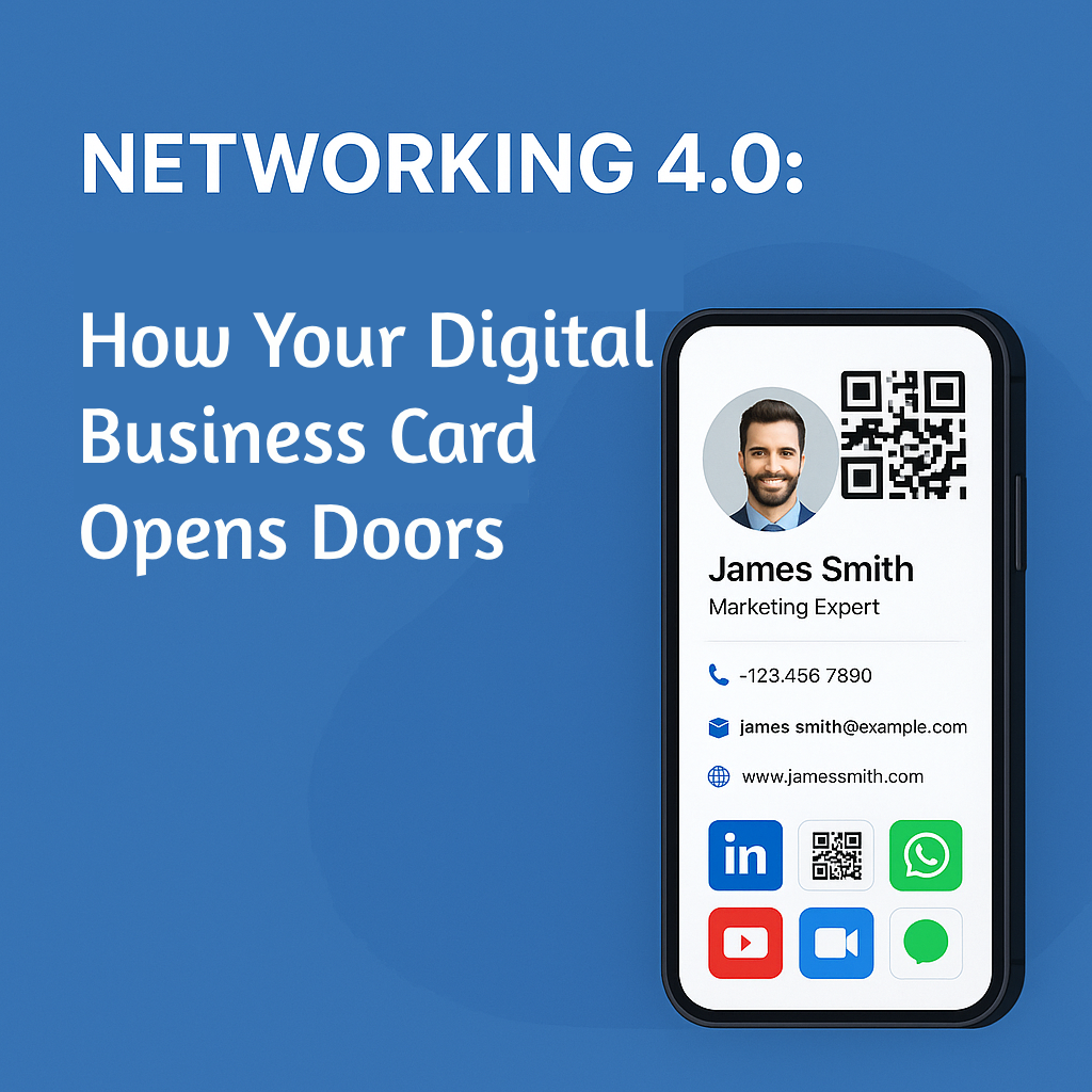 Networking 4.0: How Your Digital Business Card Opens Doors